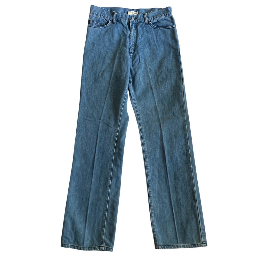Vintage Cutter & Buck Jeans Mens 30 x 31 Blue Denim Straight Made in Hongkong